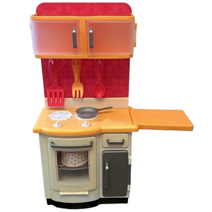 Journey Ultimate Deluxe Kitchen Set & Utensils Oven Fridge Stove for Dolls 18”